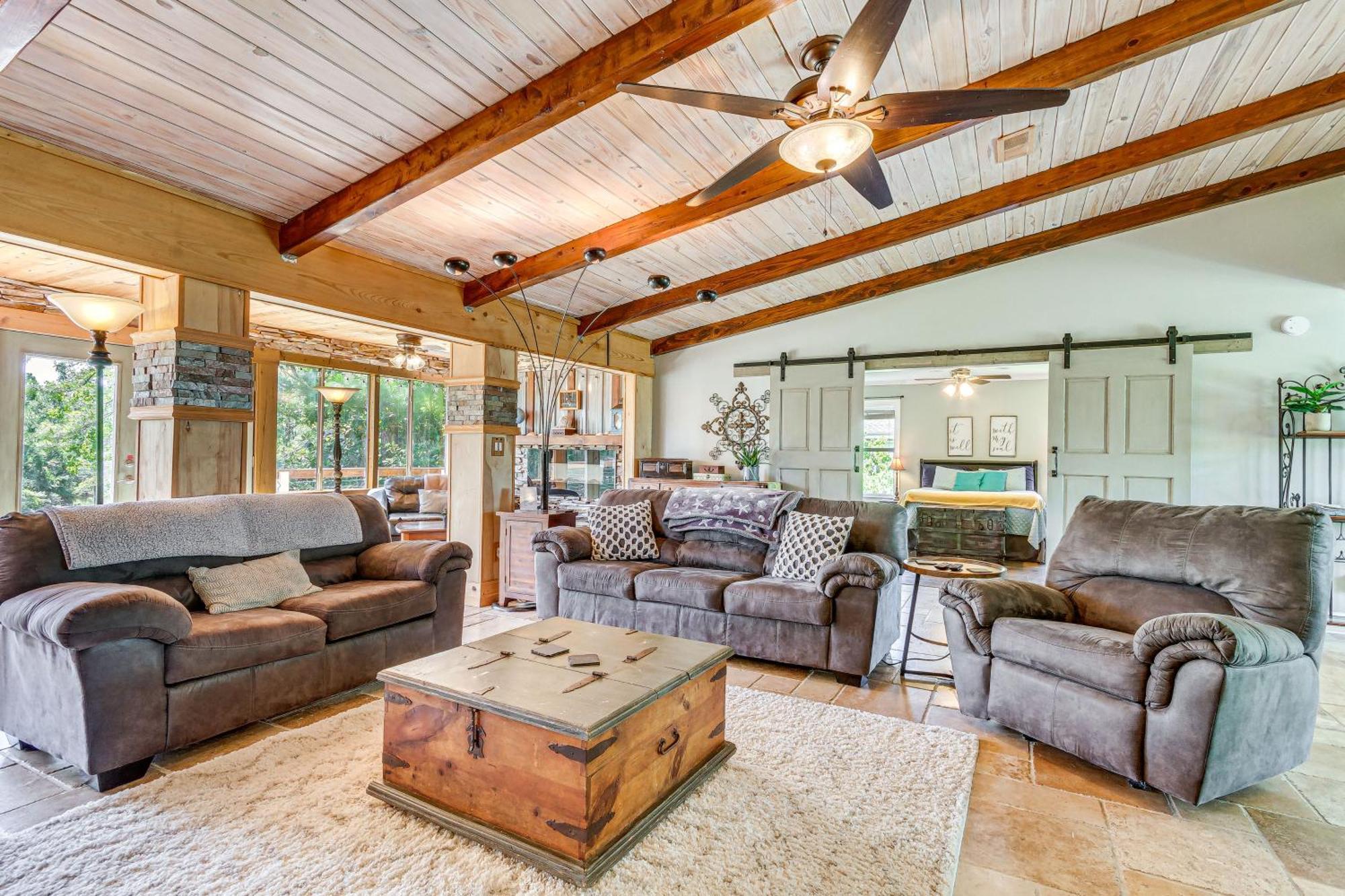 Waterfront Florida Vacation Rental With Boat Dock Milton Exterior photo